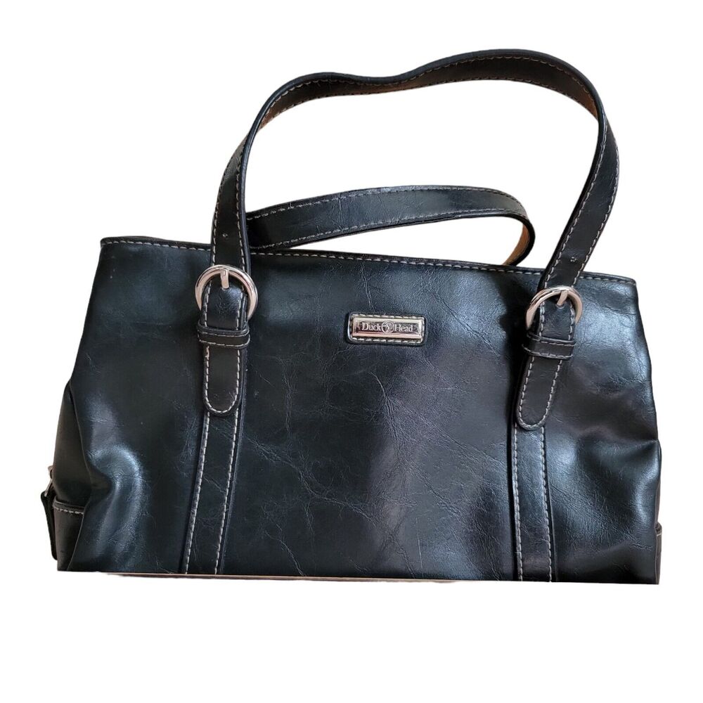 Duck Head Top 2 Handle Coffee Brown Small handbag